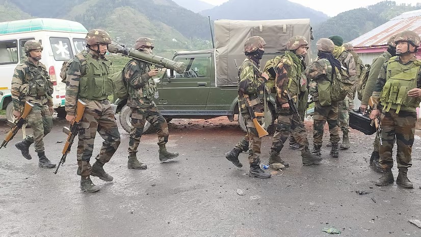 Kashmir में बड़ी मुठभेड़