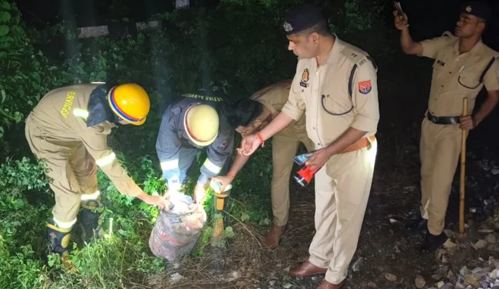 Kanpur: पटरी पर सिलेंडर रखकर ट्रेन को पटरी से उतारने की साजिश नाकाम